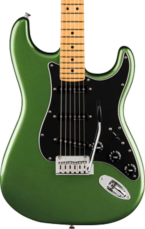 Fender Player II Modified Stratocaster Electric Guitar. Maple Fingerboard, Harvest Green Metallic TGF33