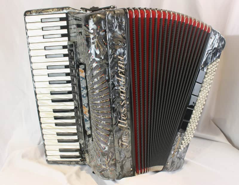 6468 - Slate Fratelli Alessandrini Ciao MIDI Piano Accordion LMMM 41 120 image 1