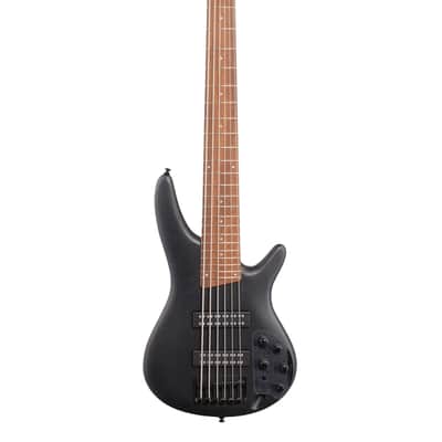 Ibanez SR306E 6 String Electric Bass Weathered Black image 2