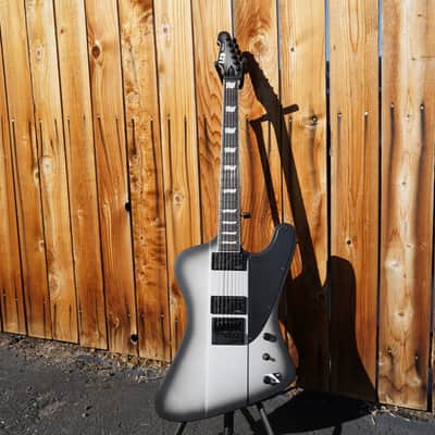 ESP LTD Phoenix-1000 Evertune - Silver Sunburst Satin 6-String Electric Guitar image 1