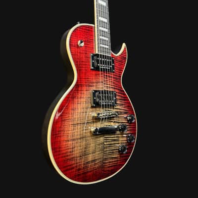 Cort CR300 Electric Guitar in Lava Burst image 6