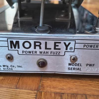 Morley Tel-Ray Power Wah Fuzz PWF 1970s - Vintage Cliff Burton image 6