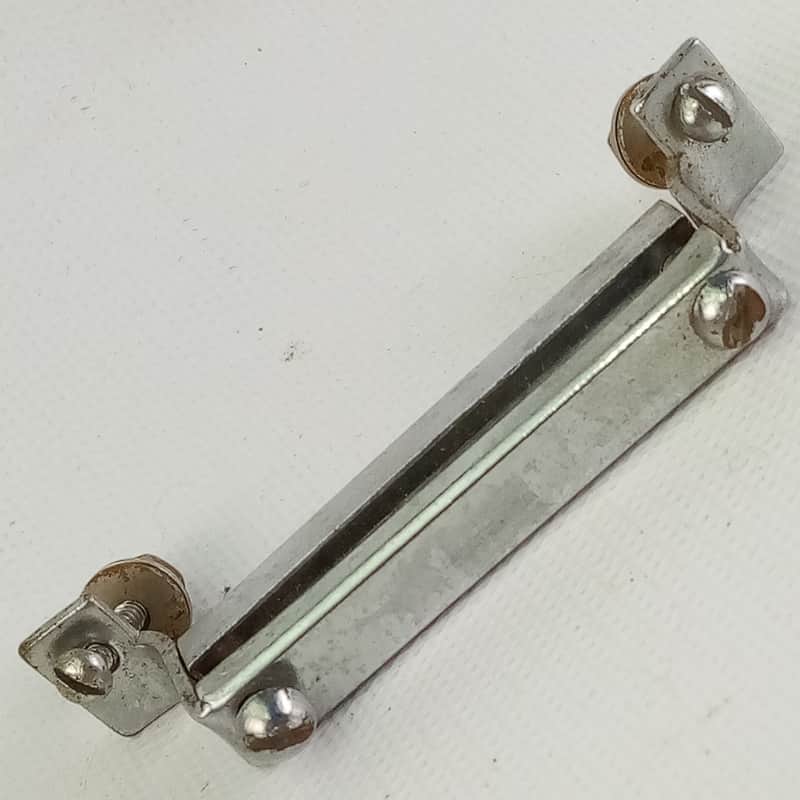 Slingerland 2 9/16" Snare Drum Butt Plate Chrome Gretsch Vintage Marching/Parade image 1