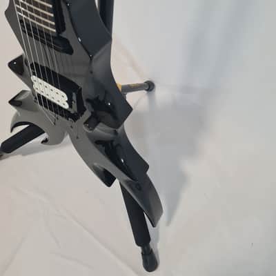B.C. Rich Draco Onyx + Dimarzio DP100 (Super Distortion) White + Gator Case image 7