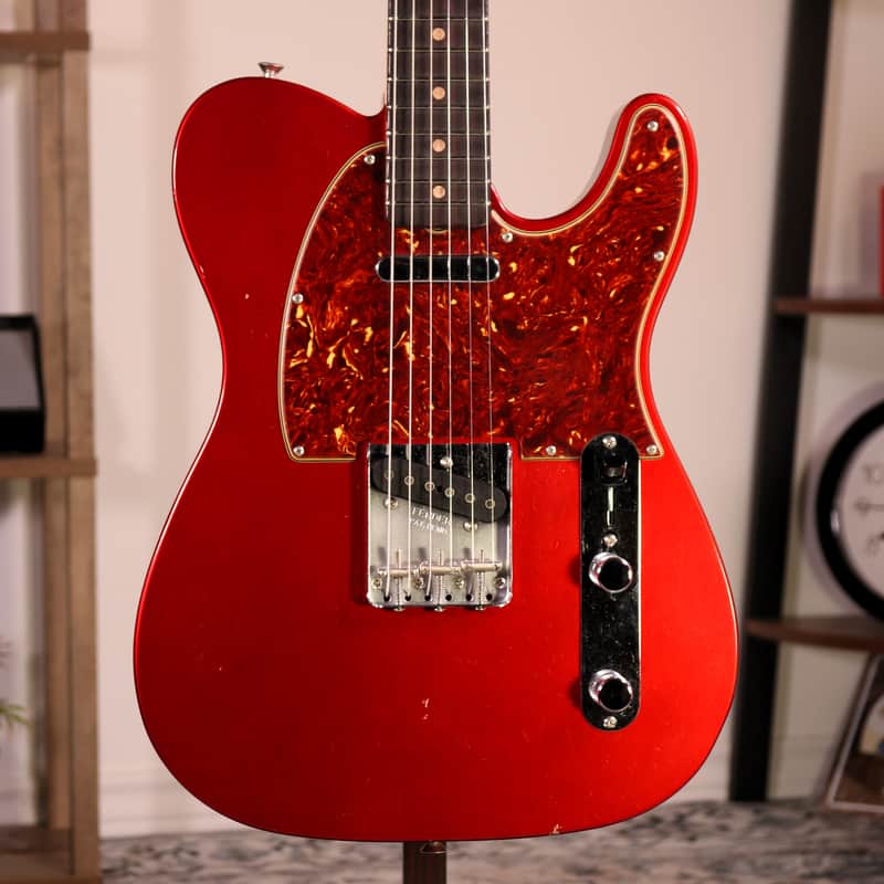 Fender Custom Shop 1963 Telecaster Journeyman Relic - AAA Rosewood Fingerboard, Candy Apple Red image 1