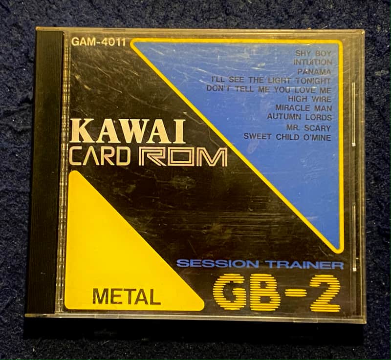 Kawai GB-2 Card ROM Session Trainer 1990's image 1