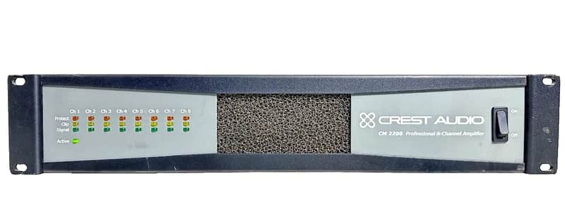Crest Audio CM 2208 8 Channel Professional Power Amplifier (One)TRUEHEARTSOUND) image 1