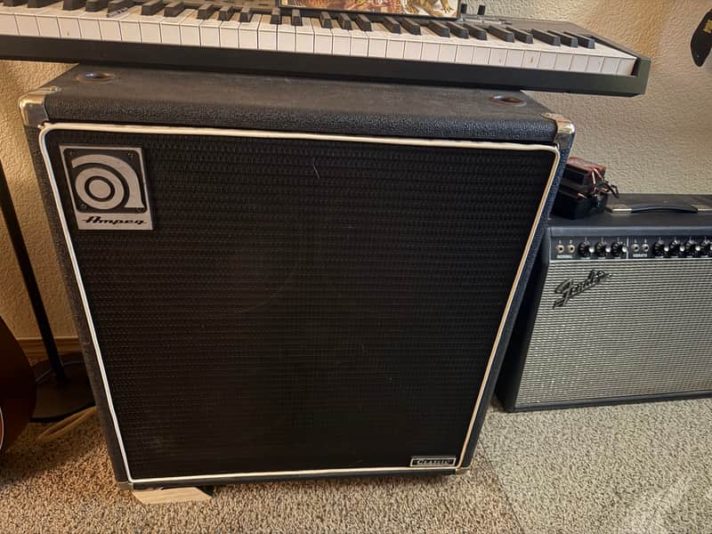 Ampeg SVT-410HE Classic Series 500-Watt 4x10" Bass Speaker Cabinet 2007 - Present - Black image 1