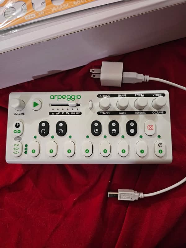 Tangible Instruments ARPEGGIO (2024) Portable Arpeggiator, Sequencer, and Synth (Matte White) BRAND NEW image 1