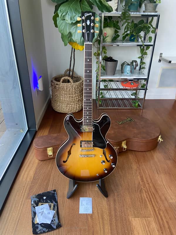 2025 Gibson ES-335 Dot - Gloss Vintage Burst