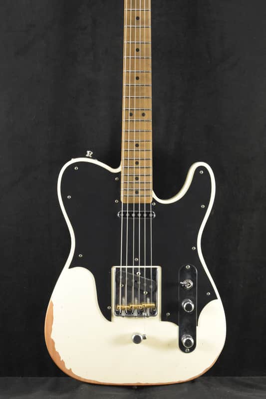 Fender John Osborne Telecaster Olympic White Maple Fingerboard image 1