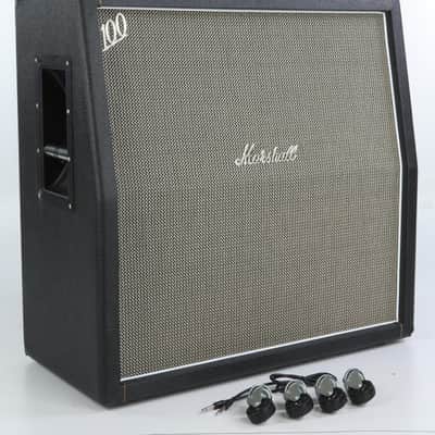 Marshall 1960AHW 120-watt 4 x 12-inch Handwired Speaker Cabinet - Black Tolex (1960AHWU4) image 1