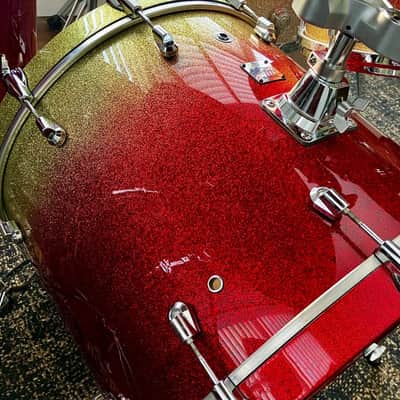 ♚TIMEWARP !♚YAMAHA Maple Custom ABSOLUTE NOUVEAU*Rock Kit♚APPLE SPARKLE♚13/16/22 image 9