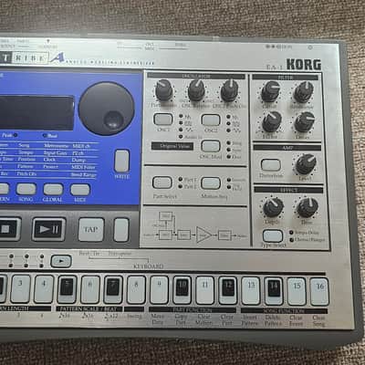 Korg Electribe-A EA-1 Analog Modeling Synthesizer 1999 - Silver image 4