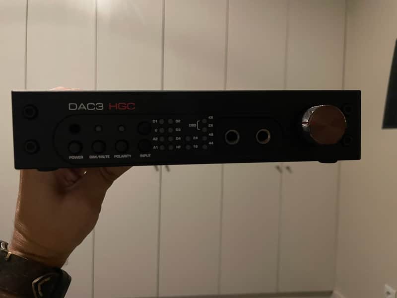 Benchmark DAC3 - HGC - Black - 2 channel 24bits 192khz DA converter 2017 - Black image 1