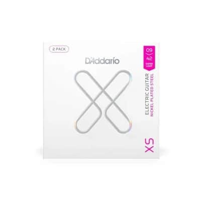 2 Pack, D'Addario XS 9-42 Coated NPS Electric Guitar Strings - XSE0942-2P image 3