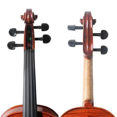 Handmade 4/4 Violin Outfit, Italian Spruce Top, Maple Back,Rich Tone, Case & Bow image 11