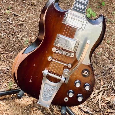 Gibson ‘61 SG 2022 - Tobacco Burst Relic image 4