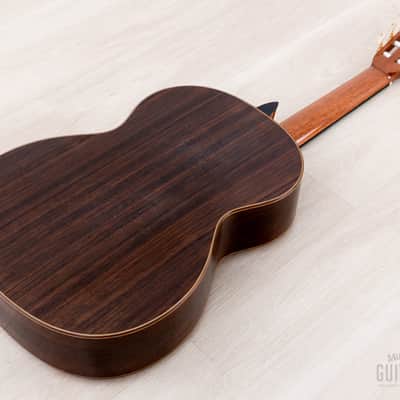 1979 Yasuyuki Abe Model No. 004 Vintage Classical Guitar, Spruce + Rosewood w/ Case image 16
