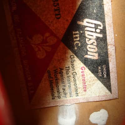Vintage Gibson ES-335TD Electric Guitar, Cherry w/ Case image 5