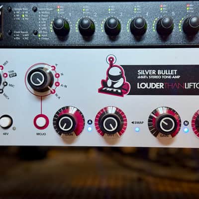 Louder Than Liftoff Silver Bullet Stereo Tone Amp 2010s - Silver image 3