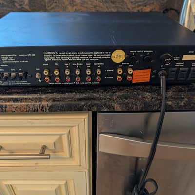 Adcom GTP-500 stereo tuner/preamplifier GTP-500 80's-90's - Black image 2