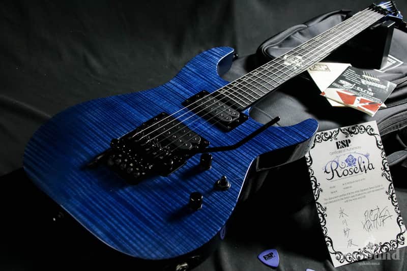 ESP M-II SAYO Fr (ESP×BanG Dream! Collaboration Model Roselia
