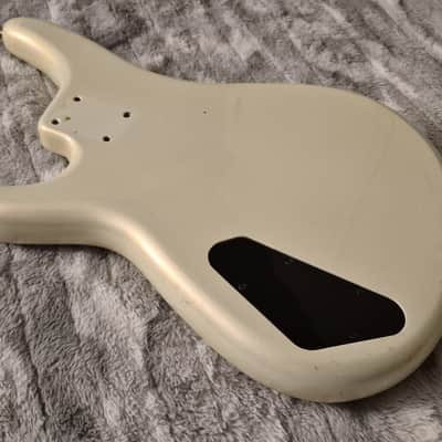 Yamaha Motion Bass MB-III PJ Super Edition 1987 Loaded Body - Vintage White - MIJ image 11