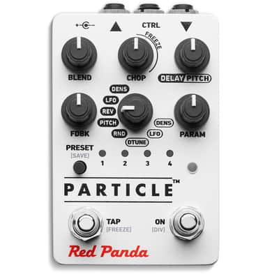 【美品！】Red Panda RPL-101 Particle Red Panda RPL-101 Particle v1 Granular Delay Pitch Shifter Pedal