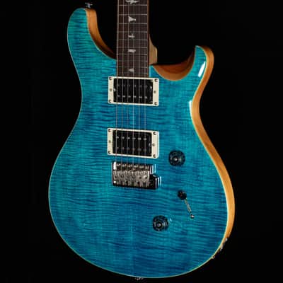 PRS SE Custom 24 Blue Matteo Natural Back (552) image 1