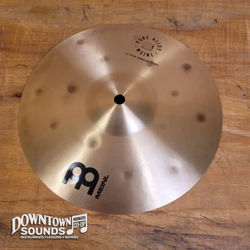 Meinl 10" Pure Alloy Extra Hammered Splash image 1
