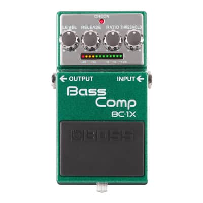 BOSS BC-1X Bass Premium Compressor Pedal with Multiband Compression image 1