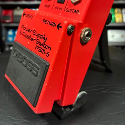 Boss PSM-5 Power Supply & Master Switch (Red Label) 1984 - 1990 - Red image 2