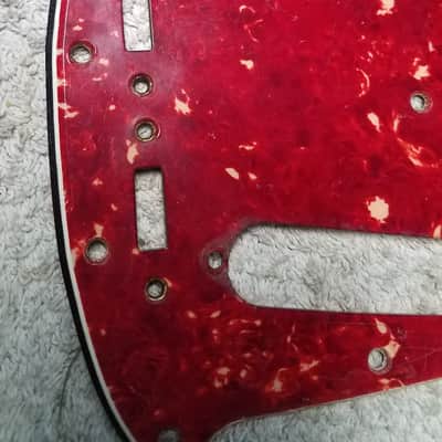 Fender Mustang or Duosonic pickguard, TORTOISE shell! 1965 image 2