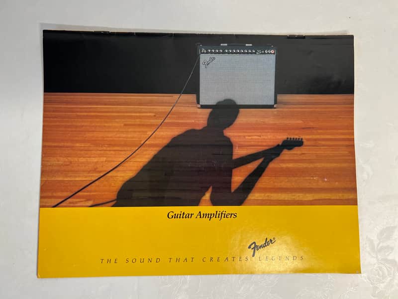 Fender Amplifier catalog 80s image 1