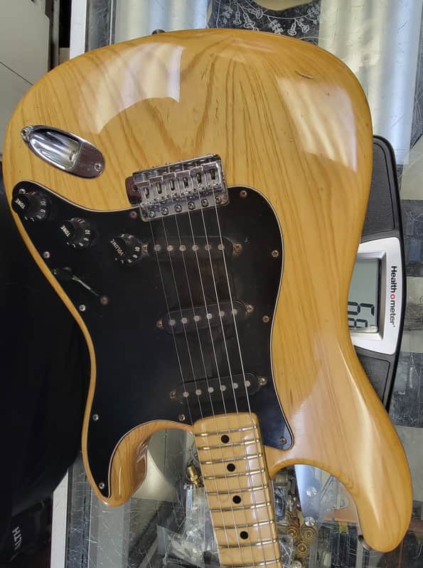 Fender Stratocaster 1978-1979 - Natural, All Original, weighs 6.8 pounds image 1