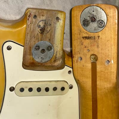 Fender Stratocaster 1974 - Blond - Maple Fingerboard image 22