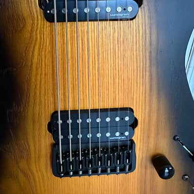 None 8 string Iceman Guitar Iceman 8 2023 - Matte tobacco sunburst image 6