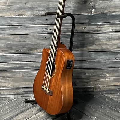 Gold Tone Left Handed M-Bass 23 Inch Scale Short Scale Acoustic Electric Micro Bass image 4