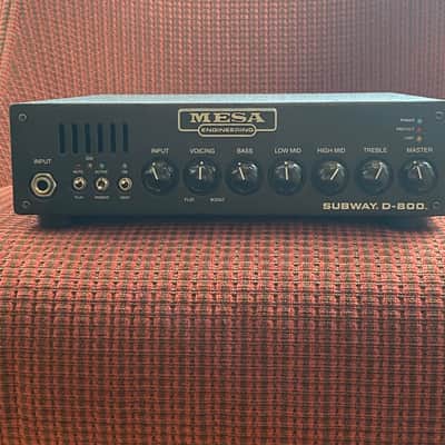 Mesa Boogie Subway D-800 800-Watt Bass Amp Head 2015 - Present - Black image 3