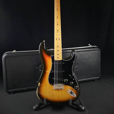 Fender Stratocaster Hardtail with Maple Fretboard 1978 - 1981 - Sunburst image 2