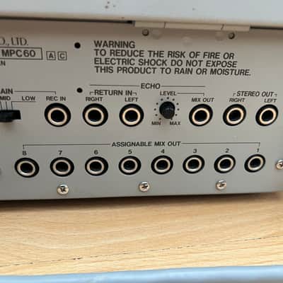 Akai MPC60 Integrated MIDI Sequencer and Drum Sampler 1988 - 1991 - Grey image 6
