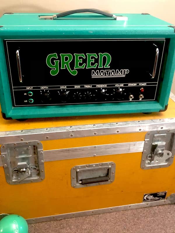 GREEN Matamp  GT200 guitar / bass  amp /weapon of mass destruction image 1