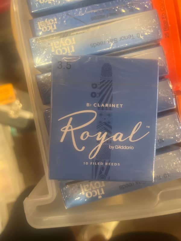 Royal by D’Addario 10 #3.5 Bb Clarinet Reeds 2025 - Wood image 1