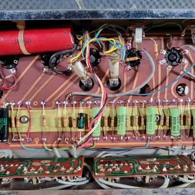 Ampeg B-15-N 1966 w/ Altec Speaker Serviced - Blue Checker image 19