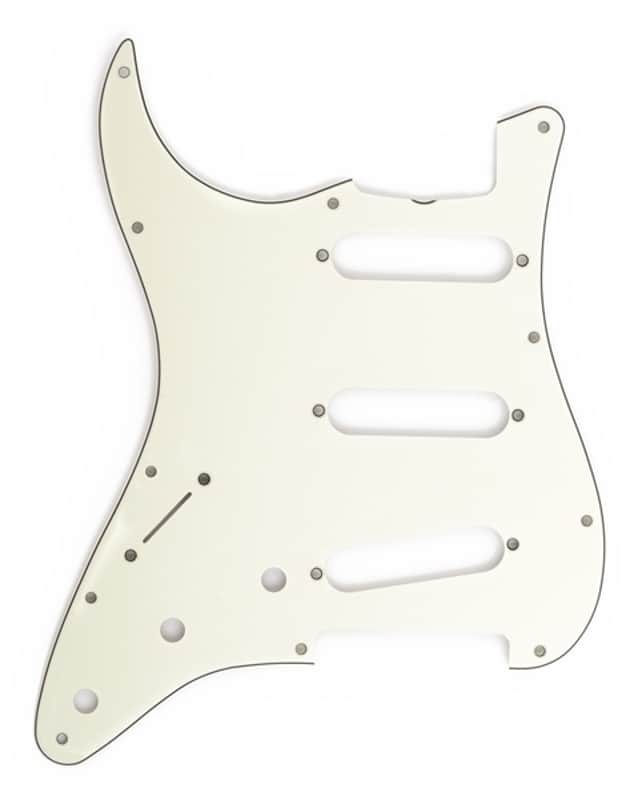 Fender 005-3617-000 '62 Stratocaster Left-Handed 11-Hole Pickguard 3-Ply image 1