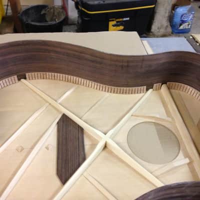 Crowley's of Cork CD01 Irish Handmade all solid acoustic guitar 2015 Natural finish. image 15