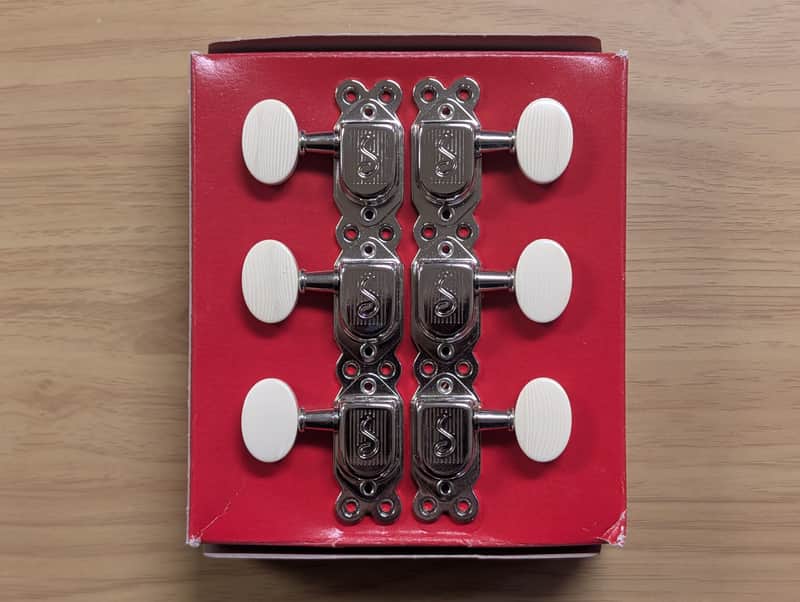 Schaller Gypsy Jazz Guitar Tuners - Nickel image 1