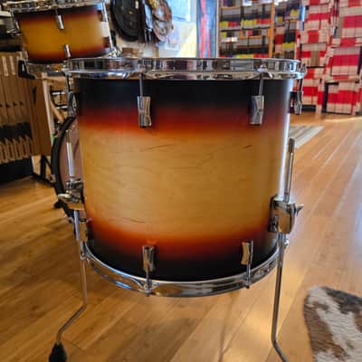 Drum Kits - Noble & Cooley 16x22 8x13 14x16 Horizon Series Drum Kit (Vintage Sunburst Satin) image 10