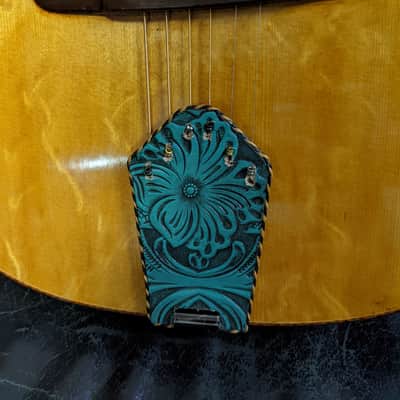 Handmade 40in Bearclaw Sitka Brown Ebony Wide Nut Shellac image 4
